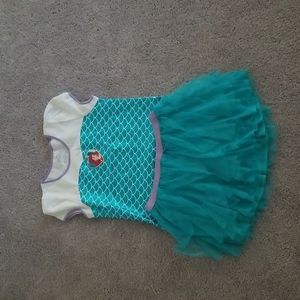 Disney Aqua blue Skort top matching set 14T